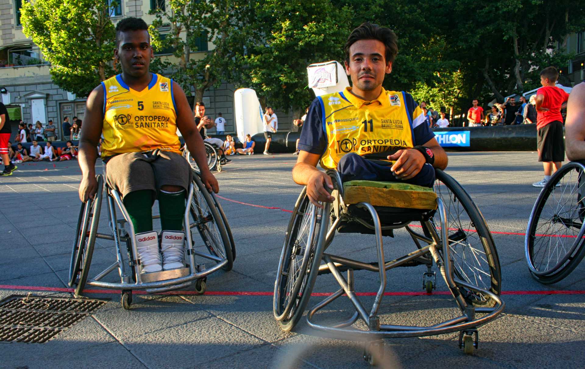 In.To. Rome, Togheter We Stand: Basketball and Wheelchair Basketball
